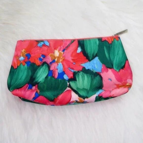 Lala Dk for Clinique Floral Cosmetic Bag - Picture 2 of 3